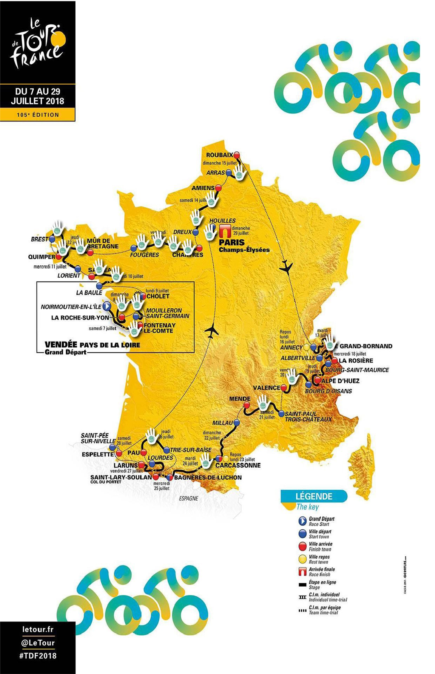 Carte le tour.fr