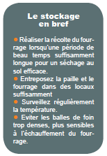 stockage en bref