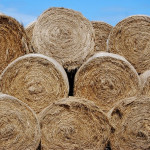 Paille et fourrages. Attention au feu !