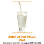 Don de lait : les Banques Alimentaires sollicitent la générosité des producteurs laitiers et des laiteries